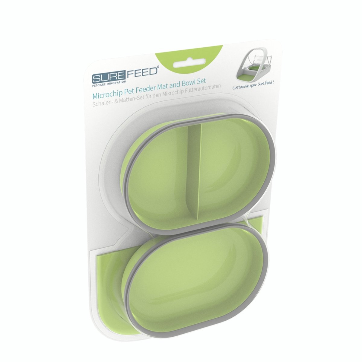 Surefeed Microchip Feeder Mat & Bowl - Pet Supply
